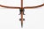 Mid-Century Modern Stitched Leather Coat Rack by Jacques Adnet, 1950s For Sale - Image 3 of 7