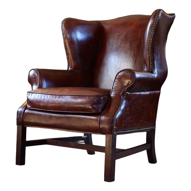 Halo Lincoln Club Armchair in Cigar Leather from Timothy Oulton, 2010s For Sale