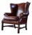 Halo Lincoln Club Armchair in Cigar Leather from Timothy Oulton, 2010s For Sale
