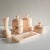 Pink Mid-Century Pink Alabaster Bathroom Set, 1960s, Set of 5 For Sale - Image 8 of 12