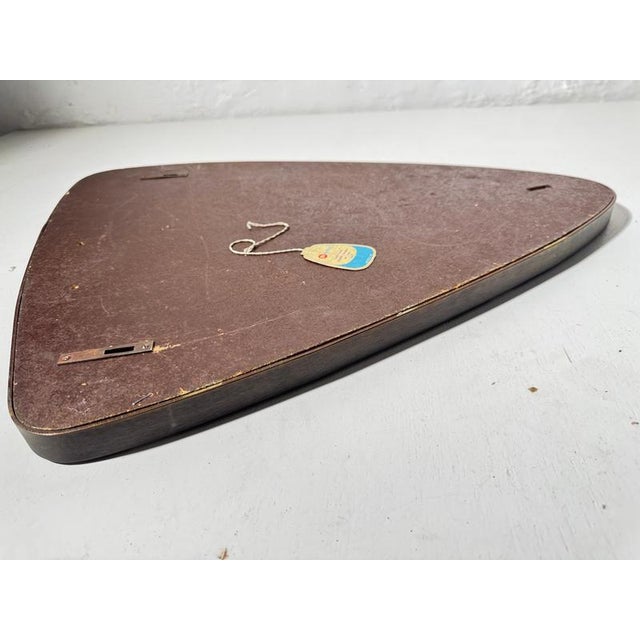 Mid-Century Modern Asymmetrical Mosaic and Brass Free-Form Mirror from Muller, 1950s For Sale - Image 16 of 18
