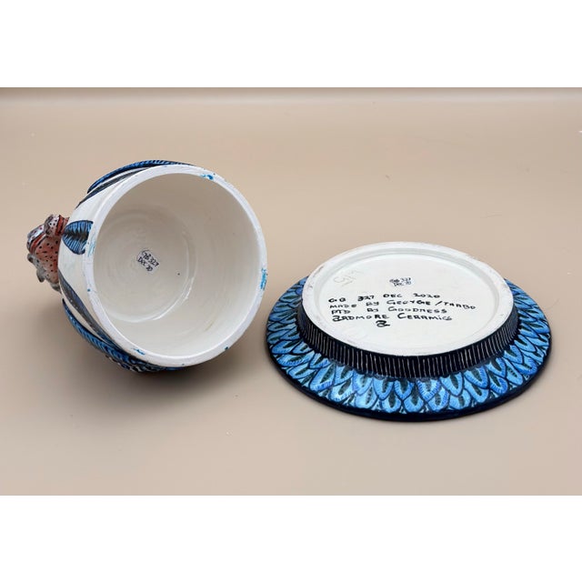 Contemporary Ardmore Ceramic Hippo Dish For Sale In New York - Image 6 of 7