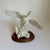 Wood Vintage Auro Belcari Mallard Duck Sculpture on Wood Base For Sale - Image 7 of 8