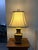 Vintage Morris Greenspan Chinoiserie Gold Lamp For Sale - Image 15 of 16