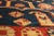 Vintage Samarkand Khotan Traditional Red and Blue Wool Rug For Sale - Image 4 of 6
