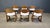 Wood Vintage Brutalist Dining Chairs, 1960s, Set of 6 For Sale - Image 7 of 15
