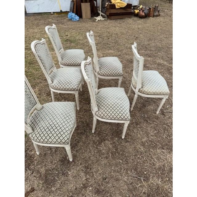 Fine 19th Century Louis XVl Dining Chairs - Set of 6 For Sale - Image 6 of 17