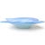 Mid-Century Modern Vintage Murano Opalescent Blue White Large Bubbles Italian Art Glass Mid Century Dolphin Fish Bowl For Sale - Image 3 of 7