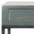 Modern Ashton End Table With Storage Drawer in Steel Teal For Sale - Image 3 of 5
