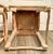 Pair of Vintage Ming-Style Solid Wood Side Tables in Bleached Whitewash Finish For Sale - Image 11 of 12
