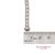 Vintage 18k 750 White Gold Natural Diamond Engraved & Milgrain Tennis Bracelet For Sale - Image 13 of 13