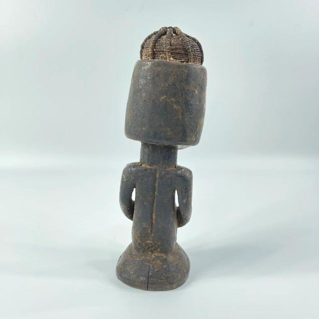 Early 20th Century Early 20th Century Kusu Female Wood Figure For Sale - Image 5 of 7