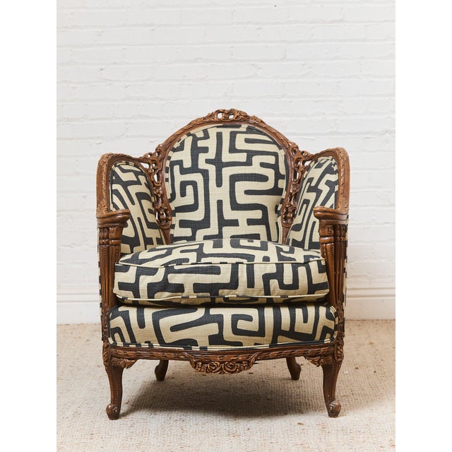 This vintage, cozy, and uniquely one-of-a-kind chair sits perfectly in any living room, or, as accent seating for the...