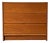 1960s Petite Danish Modern Teak Three-Drawer Dresser or Nightstand For Sale