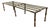 Antique English Brass Fireplace Bench, 1800s For Sale