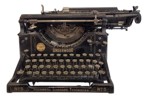Model No. 5 Typewriter by Underwood and G. Truniger S.A., 1910s