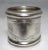 Mid 19th Century Large - Oversize Antique American Solid Coin Silver Napkin Ring by Wood & Hughes For Sale - Image 5 of 13