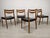 Scandinavian Skai Chairs, 1960s, Set of 4, in Good conditions. Designed 1960 to 1969
