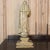18th Century Italian Hand Carved and Painted Wood Madonna Statue For Sale - Image 9 of 11