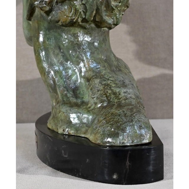 A.Ouline, Jean Mermoz, Early 20th Century, Bronze For Sale - Image 16 of 18