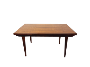 Vintage Scandinavian Dining Table in Rosewood with Extensions, 1960s