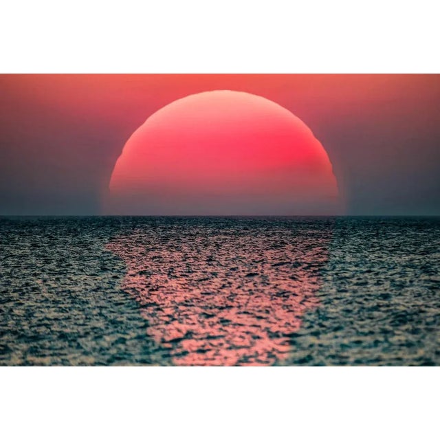 Artur Debat, Idyllic Sunrise with Sun Rising Over the Sea, Photograph, in Flawless conditions. Designed from 2000 This...