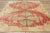 Red Mid 20th Century Rustic Vintage Turkish Oushak Rug, 04'07 X 06'08 For Sale - Image 8 of 10