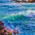 *** ABOUT THIS PAINTING *** * TITLE: ""The Sound of the Sea"" * ARTISTS: Vyacheslav Pereta * SIZE: 30х30 cm/11.81x11.81...