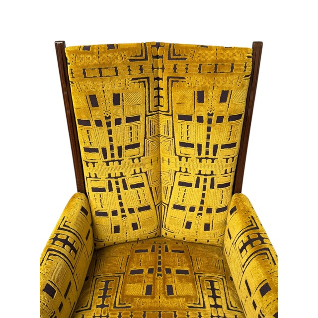 Art Deco Amsterdam School Lounge Chair by Cornelis Van Der Sluys, 1918 For Sale - Image 16 of 17