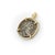 Mediterranean 15th Century Seleukid Kingdom Demetrios II Nikator Sterling Silver Ancient Coin in 14k Gold Pendant For Sale - Image 3 of 10