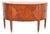 Ethan Allen French Regency Louis XVI Inlaid Cherry Wood Demilune Sideboard For Sale