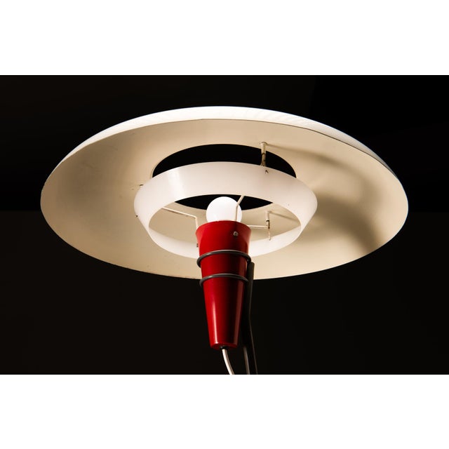 Philips NX38 Floor Lamp attributed to Louis Kalff for Philips, 1950s For Sale - Image 4 of 9