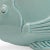 Celadon Fish is a whimsical fish perfect for your waterfront home. This nature inspired item is crafted of celadon crackle...