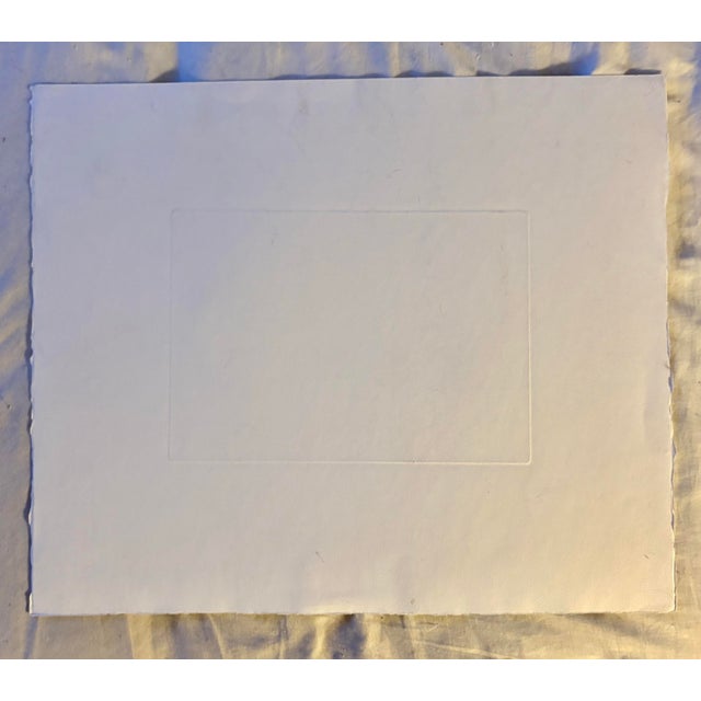 Paper Black and White Mid-Century Still Life Lithograph by Artist Fima, Signed (14.5” X 17.25”) For Sale - Image 7 of 8