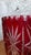 1950s Large Cut Crystal Vase with Ruby ​​Red Overlay, Central Europe, 1950s For Sale - Image 5 of 10