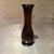 For your consideration, a 1970s Modernist Palisander Rosewood Turned Wood Vase. This piece exhibits a classic Mid-Century...
