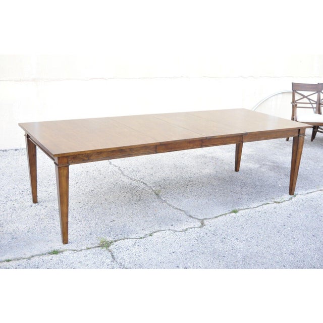 Ethan Allen Dining Room Set Rectangular Tango Dining Table Cross Back