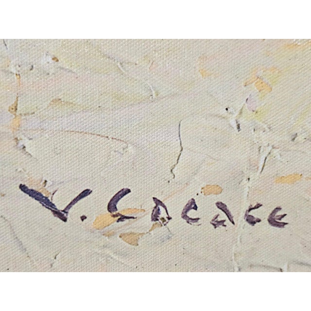 Coastal Beach Fun by Vincent Cacace. Giclee on Canvas For Sale - Image 3 of 6
