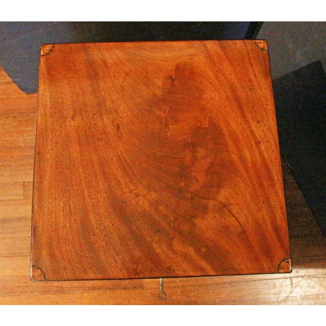 Brown Circa 1800 English George III Cellarette Side Table For Sale - Image 8 of 12