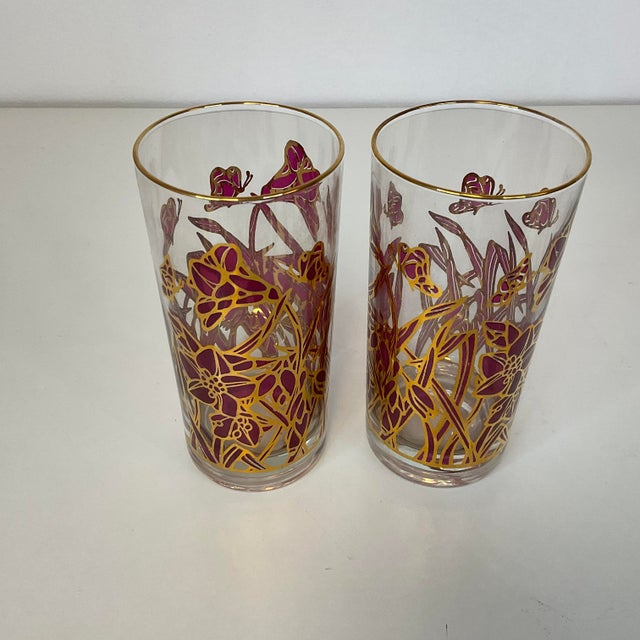 1960s Vintage Hollywood Regency Tom Collins Pitcher Set, West Virginia