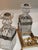 Vintage Ornate 2 Decanter Tantalus - Mid-20th Century For Sale - Image 11 of 18