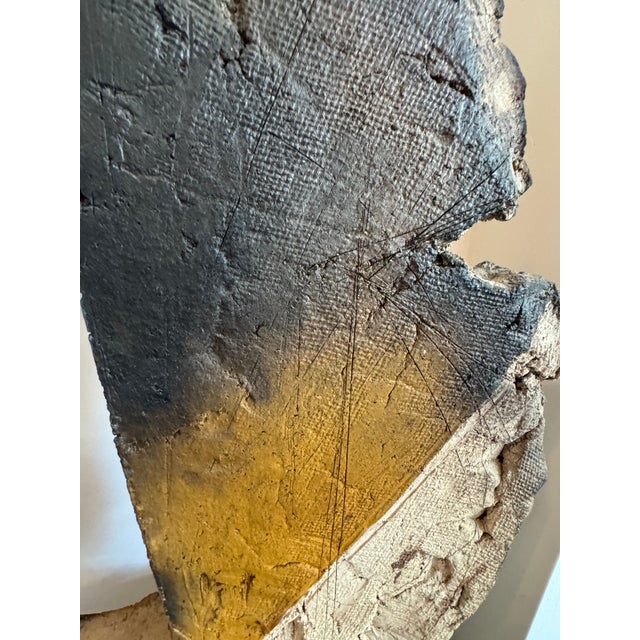 Late 20th Century 1993 Original LaVerdiere Brutalist Sculpture For Sale - Image 5 of 8