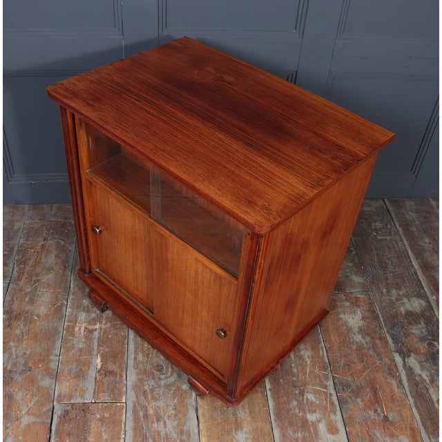 Art Deco French Rotating Cocktail Cabinet, 1940 For Sale - Image 14 of 15