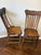 Pair of American Late Victorian Carved Elm Pressed-Back Spindle Side Chairs, C. 1890–1910 For Sale - Image 10 of 11