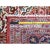 1960 9'10"x13'1" Ketchup Red Hand Knotted Wool Vintage Kishoon Full Pile Oriental Rug For Sale - Image 4 of 12