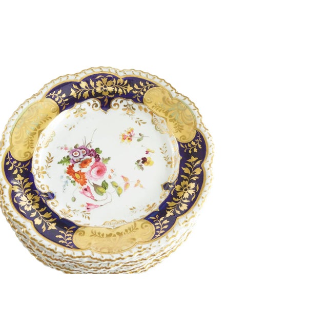 Mid 19th Century 19th Century British Porcelain Dinnerware Service, 88 Pieces For Sale - Image 5 of 13