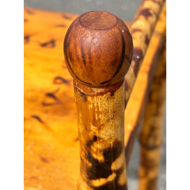 Brown Late 19th Century Bamboo Shelving For Sale - Image 8 of 16