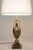 A sophisticated and elegant deep Brown Alabaster Marble & Brass Gilt Art Deco Neo Classic Urn table lamp designed and...