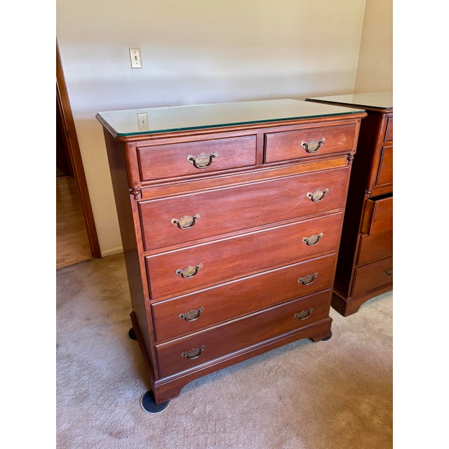 Family heirloom chest of drawers created by Pennsylvania House in Lewisburg, Pa. The high quality timeless piece is a part...