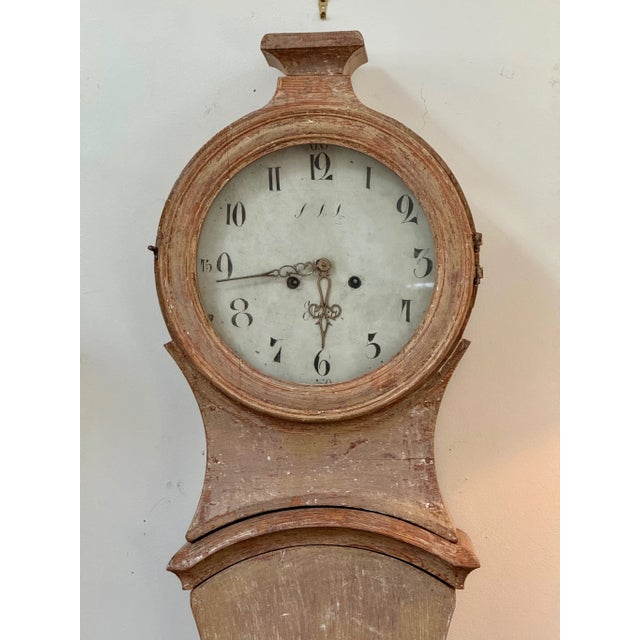 Early 19th Century Early 19th Century Swedish Mora or Floor Clock For Sale - Image 5 of 5